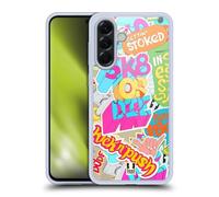 Head Case Designs Skate Or Die Sticker Happy - New Gel Case [Military Grade Protection] Compatible With Samsung Galaxy A56 5G