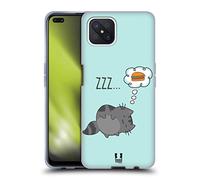 Head Case Designs Sleep Wilbur The Cat Soft Gel Case Compatible With Oppo Reno4 Z 5G