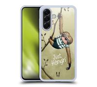 Head Case Designs Sloth Animal Quips Gel Case [Military Grade Protection] Compatible With Samsung Galaxy A56 5G