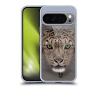 Head Case Designs Snow Leopard Animal Faces 2 Gel Case [Military Grade Protection] Compatible with Google Pixel 10 and Compatible with MagSafe