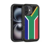 Head Case Designs South Africa South African Football World Flags Group 1 Ultra-Armoured Shockproof Case [Military Grade Protection] Compatible With Apple iPhone 16
