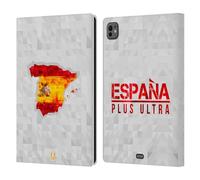 Head Case Designs Spain Geometric Maps Leather Wallet Case Compatible With Apple iPad Pro 11 M4/M5 2024/2025