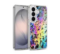 Head Case Designs Splatter Oil Slick Prints Gel Case [Military Grade Protection] Compatible with Samsung Galaxy S26 Plus and Compatible with MagSafe
