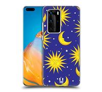 Head Case Designs Sun And Moon Pop Trends Hard Back Case Compatible for Huawei P40 Pro / P40 Pro Plus