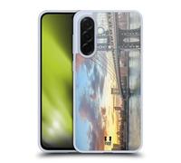 Head Case Designs Sunset In Manhattan Bridge City Skylines Gel Case [Military Grade Protection] Compatible With Samsung Galaxy A36 5G