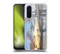 Head Case Designs Sunset In Manhattan Bridge City Skylines Gel Case [Military Grade Protection] Compatible With Samsung Galaxy A26 5G