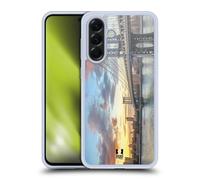 Head Case Designs Sunset In Manhattan Bridge City Skylines Gel Case [Military Grade Protection] Compatible With Samsung Galaxy A56 5G