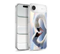 Head Case Designs Swans In Love Wildlife Gel Case [Military Grade Protection] Compatible with Apple iPhone 17 Air and Compatible with MagSafe