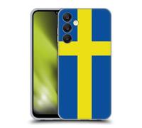 Head Case Designs Sweden World Flags Group 2 Gel Case [Military Grade Protection] Compatible With Samsung Galaxy A25 5G
