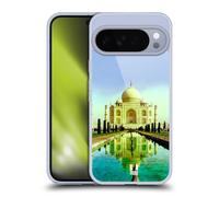 Head Case Designs Taj Mahal India Best Of Places Set 3 Gel Case [Military Grade Protection] Compatible with Google Pixel 10 Pro XL and Compatible with MagSafe