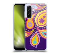 Head Case Designs Taro Paisley Patterns Gel Case [Military Grade Protection] Compatible With Samsung Galaxy A26 5G