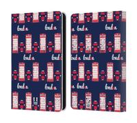 Head Case Designs Telephone Box And Taxi London Best Leather Wallet Case Compatible With Amazon Kindle 11th Gen 6in 2022