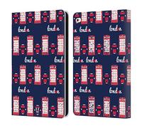 Head Case Designs Telephone Box And Taxi London Best Leather Wallet Case Compatible With Apple iPad Air 2 (2014)
