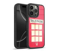 Head Case Designs Telephone Box I Dream Of London Gel Armour Case [Military Grade Protection] Compatible With Apple iPhone 16 Pro