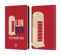 Head Case Designs Telephone Box London Best Leather Wallet Case Compatible With Amazon Kindle 11th Gen 6in 2022