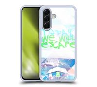 Head Case Designs Today We Will Escape Tropical Trends Gel Case [Military Grade Protection] Compatible With Samsung Galaxy A56 5G