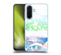 Head Case Designs Today We Will Escape Tropical Trends Gel Case [Military Grade Protection] Compatible With Samsung Galaxy A36 5G