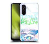 Head Case Designs Today We Will Escape Tropical Trends Gel Case [Military Grade Protection] Compatible With Samsung Galaxy A26 5G