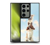 Head Case Designs Totem Animals On Rope Funny Animals Gel Armour Case [Military Grade Protection] Compatible With Samsung Galaxy S24 Ultra 5G