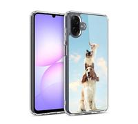 Head Case Designs Totem Animals On Rope Funny Animals Gel Case [Military Grade Protection] Compatible With Samsung Galaxy A07