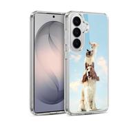 Head Case Designs Totem Animals On Rope Funny Animals Gel Case [Military Grade Protection] Compatible With Samsung Galaxy S26 Plus