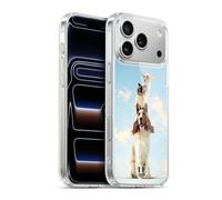 Head Case Designs Totem Animals On Rope Funny Animals Gel Case [Military Grade Protection] Compatible with Apple iPhone 17 Pro Max and Compatible with MagSafe