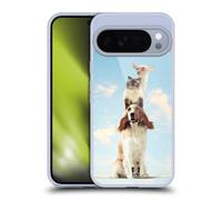 Head Case Designs Totem Animals On Rope Funny Animals Gel Case [Military Grade Protection] Compatible with Google Pixel 10 Pro XL and Compatible with MagSafe