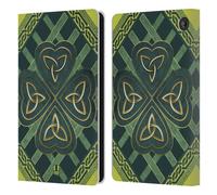 Head Case Designs Trinity Triquetra Celtic Shamrock Leather Wallet Case Compatible With Amazon Fire 7 2022