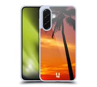 Head Case Designs Tropical Sunset Under The Red Sky Beautiful Beaches Gel Case [Military Grade Protection] Compatible With Samsung Galaxy A36 5G