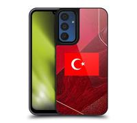 Head Case Designs Turkey Turkish Türkiye Türk Football Kit Flags Gel Armour Case [Military Grade Protection] Compatible With Samsung Galaxy A15