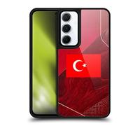 Head Case Designs Turkey Turkish Türkiye Türk Football Kit Flags Gel Armour Case [Military Grade Protection] Compatible With Samsung Galaxy A55 5G