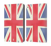 Head Case Designs Union Jack London Best Leather Wallet Case Compatible With Apple iPad Air 2 (2014)