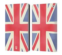 Head Case Designs Union Jack London Best Leather Wallet Case Compatible With Fire HD 8/Fire HD 8 Plus 2020