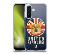 Head Case Designs United Kingdom Patriotic Animals Gel Case [Military Grade Protection] Compatible With Samsung Galaxy A26 5G