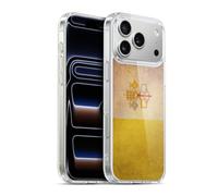 Head Case Designs Vatican Vintage Flags Set 2 Gel Case [Military Grade Protection] Compatible with Apple iPhone 17 Pro Max and Compatible with MagSafe