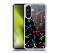 Head Case Designs Veloci Neon Dino Fossil Patterns Gel Case [Military Grade Protection] Compatible With Samsung Galaxy A56 5G