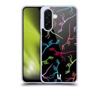 Head Case Designs Veloci Neon Dino Fossil Patterns Gel Case [Military Grade Protection] Compatible With Samsung Galaxy A26 5G