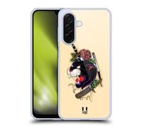 Head Case Designs Vicious Panther Old School Tattoos Gel Case [Military Grade Protection] Compatible With Samsung Galaxy A26 5G