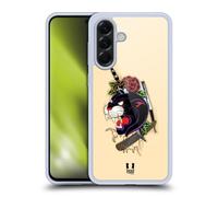 Head Case Designs Vicious Panther Old School Tattoos Gel Case [Military Grade Protection] Compatible With Samsung Galaxy A56 5G
