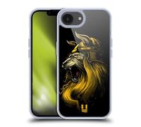 Head Case Designs Viking Warriors From The Wild Gel Case [Military Grade Protection] Compatible with Apple iPhone 16e and Compatible with MagSafe
