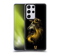 Head Case Designs Viking Warriors From The Wild Gel Case [Military Grade Protection] Compatible With Samsung Galaxy S21 Ultra 5G
