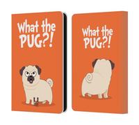 Head Case Designs What Orange Piper The Pug Leather Wallet Case Compatible With Amazon Kindle 11th Gen 6in 2022