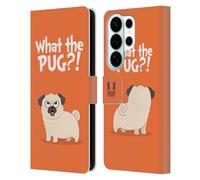 Head Case Designs What Orange Piper The Pug Leather Wallet Case Compatible With Samsung Galaxy S26 Ultra