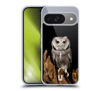Head Case Designs White-Faced Owl Wildlife Gel Case [Military Grade Protection] Compatible with Google Pixel 9 / Pixel 9 Pro and Compatible with MagSafe