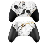 Head Case Designs White, Gold, and Black Marble Vinyl Sticker Gaming Skin Decal Cover Compatible With Xbox Series X & S Elite Wireless Controller Series 2