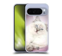Head Case Designs White Ragdoll Cat Popular Cat Breeds Gel Case [Military Grade Protection] Compatible with Google Pixel 10 Pro XL and Compatible with MagSafe