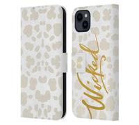 Head Case Designs Wicked Grand As Gold Leather Wallet Case Compatible With Apple iPhone 15 Plus