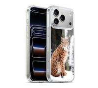 Head Case Designs Wild Lynx In Winter Famous Animals Gel Case [Military Grade Protection] Compatible with Apple iPhone 17 Pro Max and Compatible with MagSafe