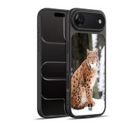 Head Case Designs Wild Lynx In Winter Iconic Fauna Gel Armour Case [Military Grade Protection] Compatible With Apple iPhone 17 Air
