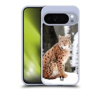 Head Case Designs Wild Lynx In Winter Iconic Fauna Gel Case [Military Grade Protection] Compatible with Google Pixel 10 Pro XL and Compatible with MagSafe